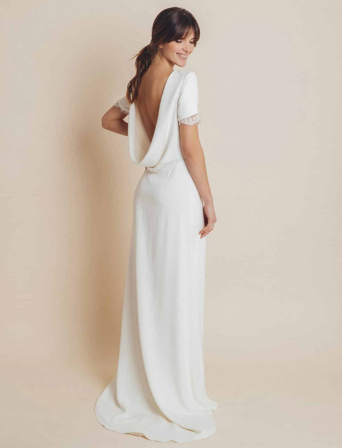 Soutien gorge robe de mariée dos nu